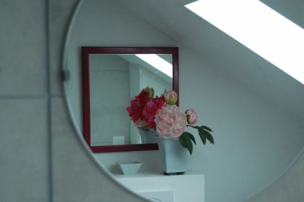 Chambre d'hôtes - Miroir salle-de-bains